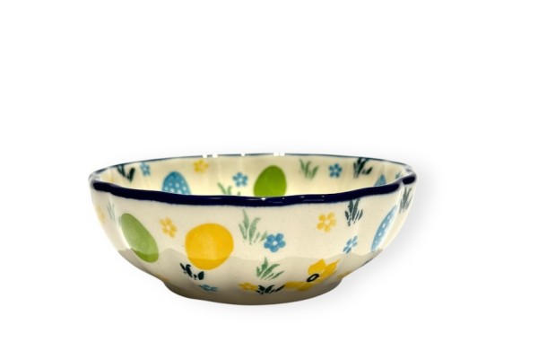 023 Bunzlau Ribbel Schaal 3348X 023 Ribbel Schalen Ø 12 cm